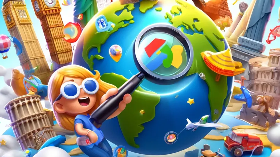 구글어스로 떠나는 세계 여행: 초등학생을 위한 온라인 모험